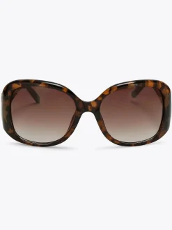 Carvela Marron - Lunettes de soleil oversize C