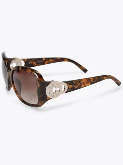 Carvela Marron - Lunettes de soleil oversize C