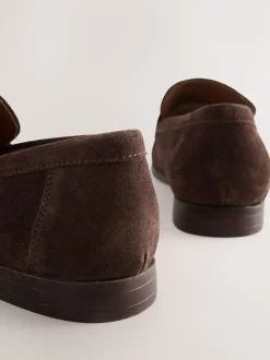 Next Marron - Mocassins en daim Discount