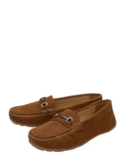 Ravel Marron - Mocassins plats en daim Clearance