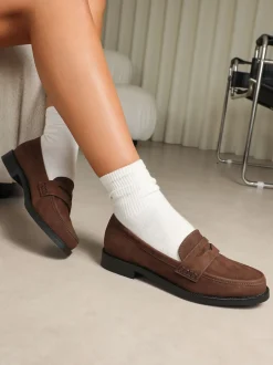 Simmi London Marron - Mocassins Dime Penny Hot