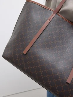 Next Marron à monogramme - Grand Sac épaule Hot