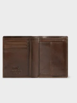 Osprey London Marron - The London Leather Wallet avec poche à pièces Discount