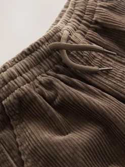 Next Marron - Pantalon à enfiler en velours côtelé (3-16ans) Outlet