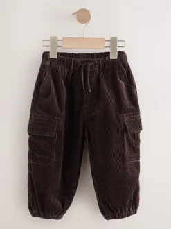 Next Marron - Pantalon cargo en velours côtelé (3mths-7yrs) Best