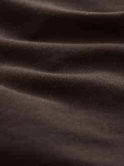 Next Marron - Pantalons chinos extensibles à double pli Online