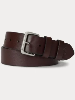 Polo Ralph Lauren Marron - Leather Jeans Belt Best