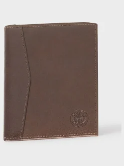 Osprey London Marron - Porte-passeport en cuir The Compass Online