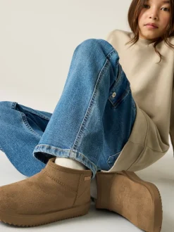 Regatta Marron - bottes imperméables doublées douillettes Risley Junior Discount