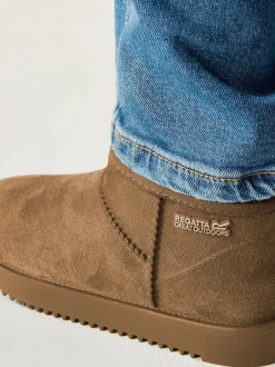Regatta Marron - bottes imperméables doublées douillettes Risley Junior Discount