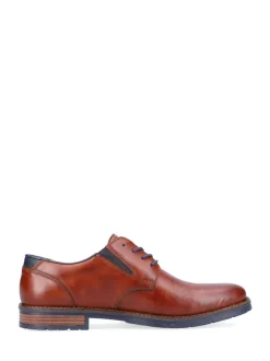 Rieker Marron - Chaussures à lacets pour hommes Clearance
