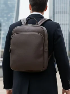 Totes Marron - Sac à dos en cuir authentique Best