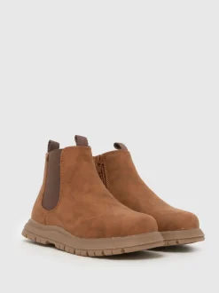 Schuh Marron - Bottes Conrad Chealsea Clearance