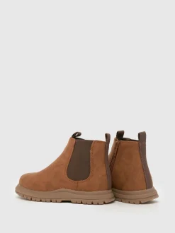 Schuh Marron - Bottes Conrad Chealsea Clearance