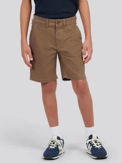 U.S. Polo Assn - Short chino classique US Polo Assn Marron Clearance