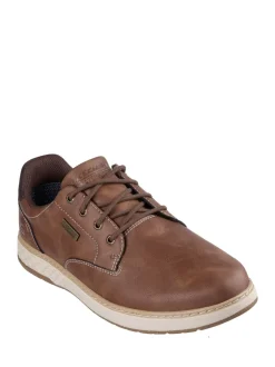 Skechers Marron - Mens Garlan Shoes Online