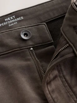 Next - Slim Fit (Slim Fit) - Jeans stretch de confort Marron New