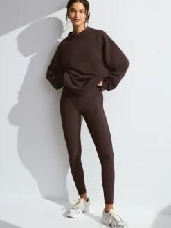 YPB Abercrombie & Fitch Marron - Sweat-shirt New