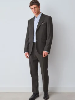 Next Marron - Veste de costume slim en laine Blend Best