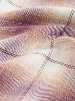 Next Marron - Vérifiez chemise à manches longues Clearance