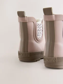 Next - Chelsea Wellies Marron café New