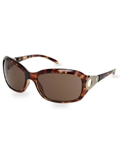 Ted Baker Marron écaille de tortue - Lunettes de soleil mode Hot