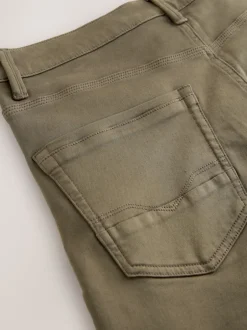 Next Marron champignon - - Jeans stretch de confort Ajustement droit New