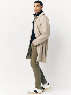 Next - Skinny Fit (Skinny Fit) - Jeans stretch de confort Marron champignon Outlet