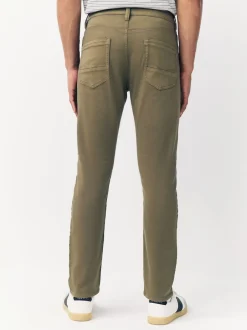 Next - Skinny Fit (Skinny Fit) - Jeans stretch de confort Marron champignon Outlet