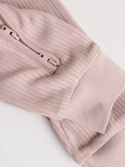 Next Marron chocolat - 3 Pack Baby Sleepsuits (0mths-3yrs) New