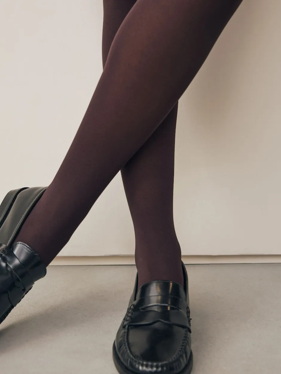 Next Marron chocolat - 60 paire de collants 1 deniers Hot