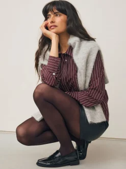 Next Marron chocolat - 40 paire de collants 1 deniers Clearance