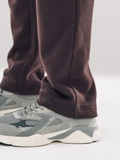 Next - Ajustement droit - Pantalon de jogging épais décontracté à dos brossé Marron chocolat Hot