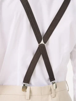 Next Marron chocolat - Bretelles fines