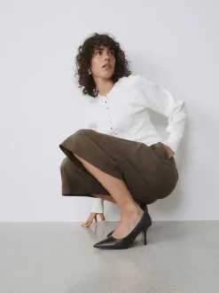 Next Marron chocolat - Chaussures à talons Forever Comfort® à bout pointu