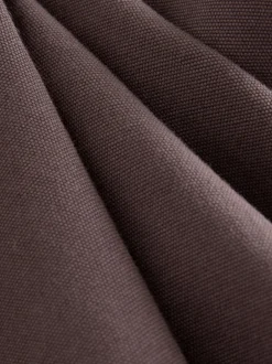 Next Marron chocolat - Chemise Oxford teintée en pièce à manches longues New