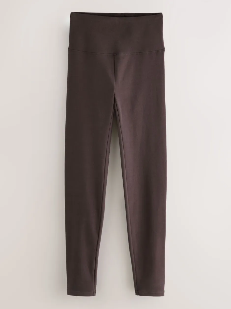 Next Marron chocolat - Leggings polaire confortable New