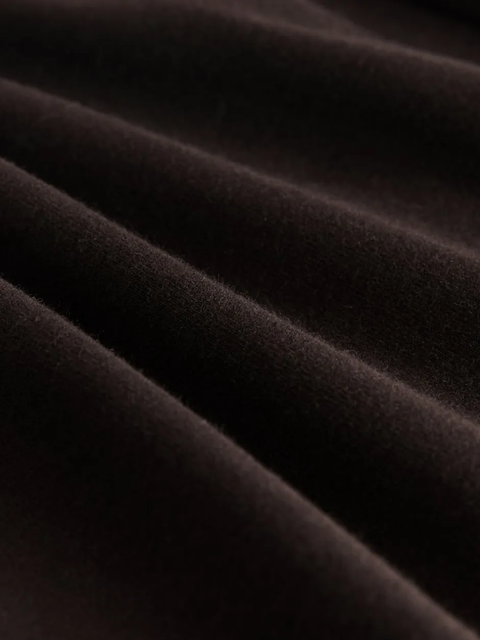 Next Marron chocolat - Leggings évasés froncés côtelés doux au toucher Best