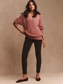 Next Marron chocolat - Leggings en velours côtelé Outlet