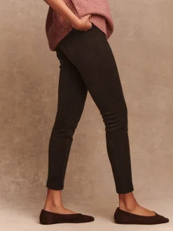 Next Marron chocolat - Leggings en velours côtelé Outlet