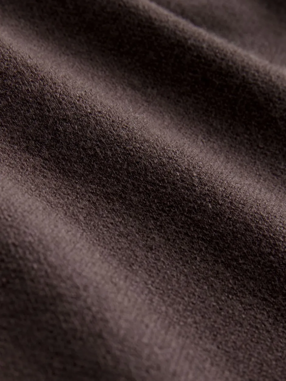 Next Marron chocolat - Pantalon de Joggings compact et confortable à Jambe large à liserés New