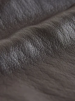 Nothing Ordinary Marron chocolat - Pantalon Regular en similicuir à jambe large New