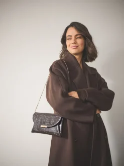 Next Marron chocolat - pochette Sale