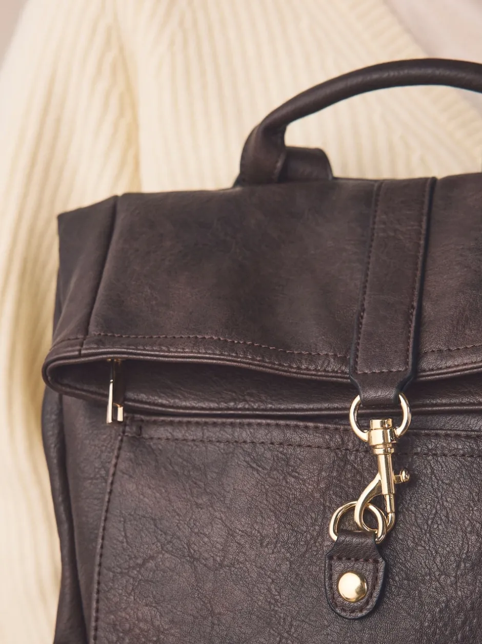 Next Marron chocolat - Sac à dos souple Hot