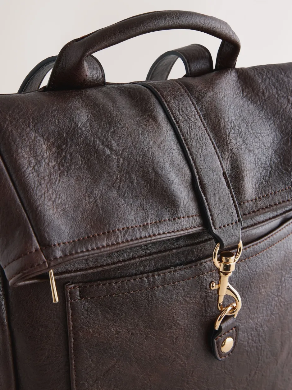 Next Marron chocolat - Sac à dos souple Hot