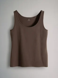 The Set Marron chocolat - 7 Lot Col dégagé Vests Best