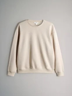 The Set Marron chocolat/marron taupe/Crème - 3 Lot Sweat-shirt décontracté à col rond Online