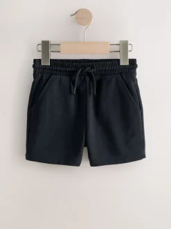 Next Marron chocolat/noir/pierre/gris - Short en jersey 3 Pack (3mois-7ans) Hot
