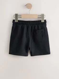 Next Marron chocolat/noir/pierre/gris - Short en jersey 3 Pack (3mois-7ans) Hot