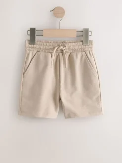 Next Marron chocolat/noir/pierre/gris - Short en jersey 3 Pack (3mois-7ans) Hot